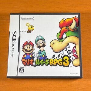 Mario & Luigi Bowser's Inside Story RPG 3 Nintendo DS Complete Japan Version